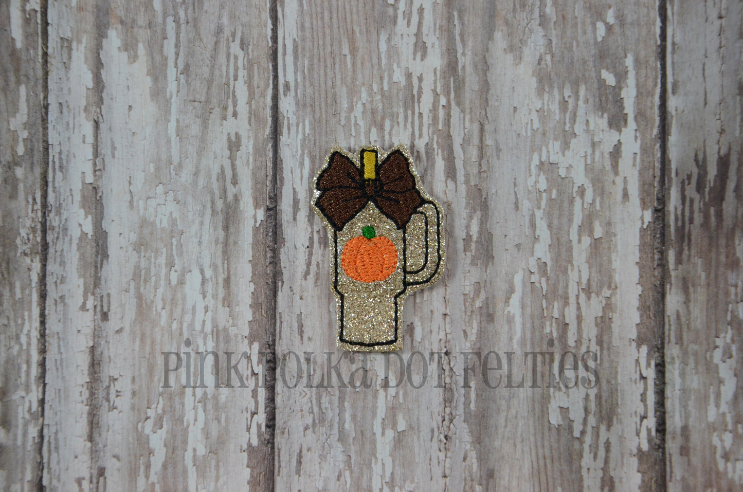 Pumpkin Coquette Tumbler