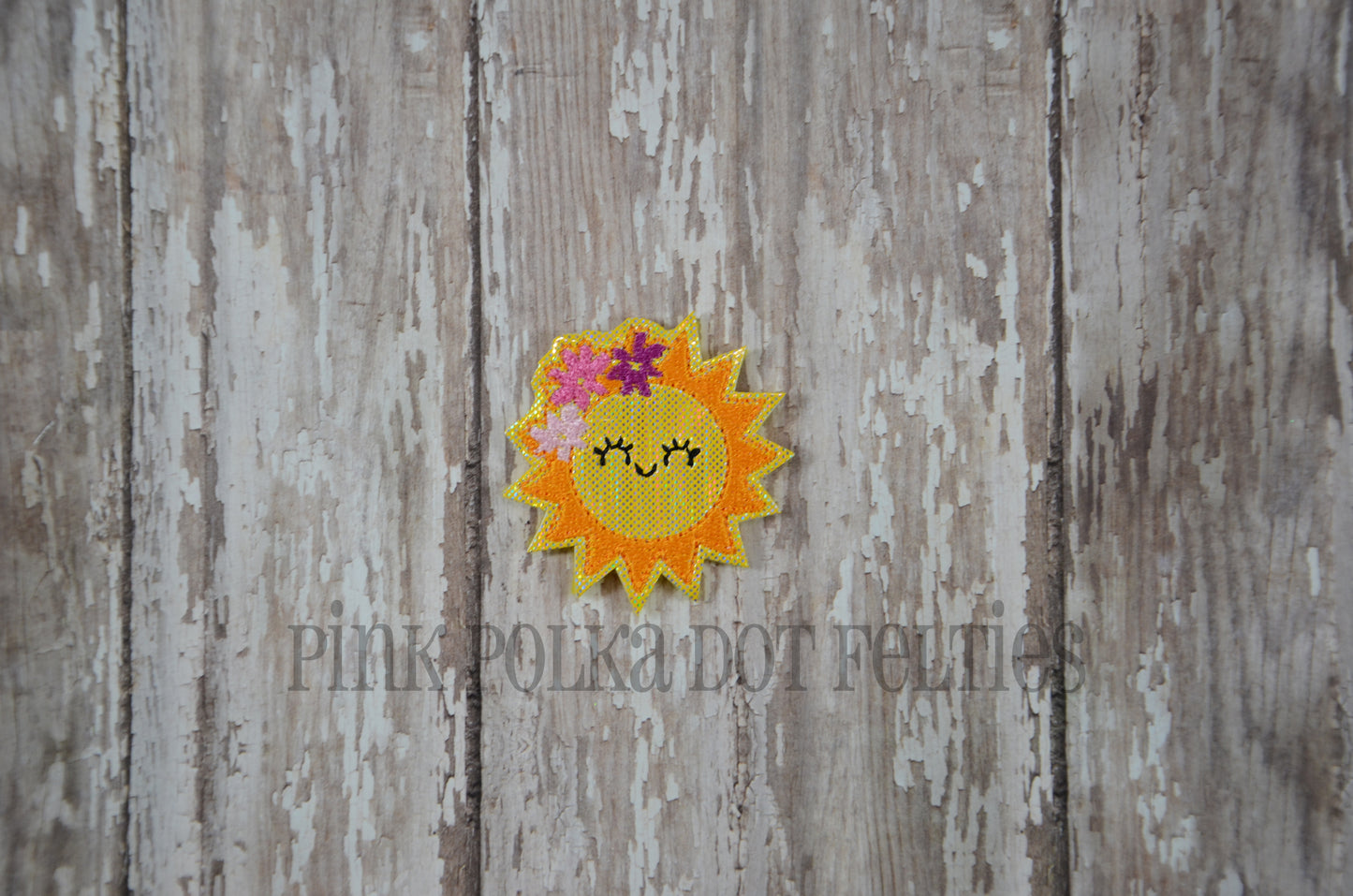 Sun with Flowers