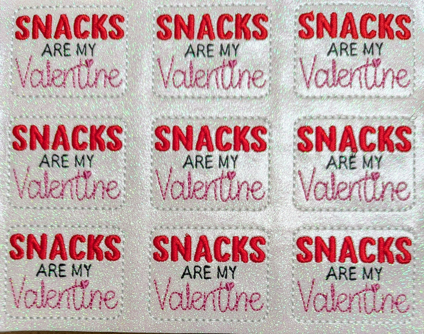 Snacks are My Valentine