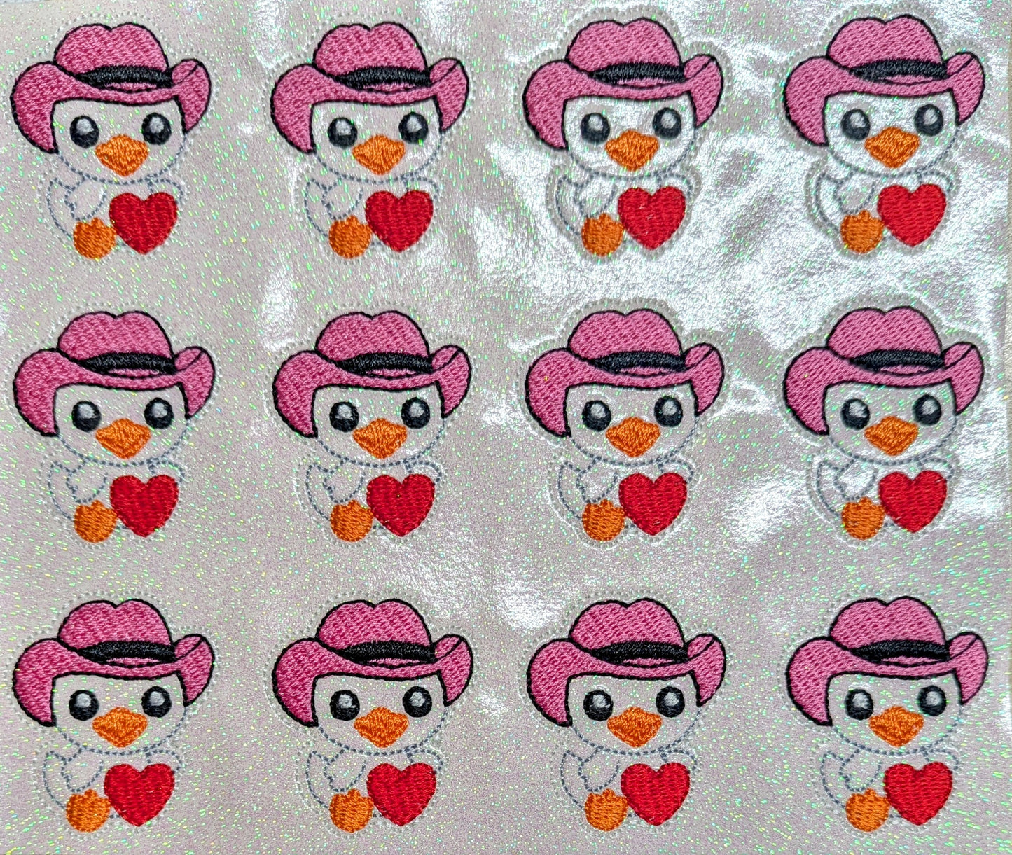 Valentine Cowboy Baby Goose