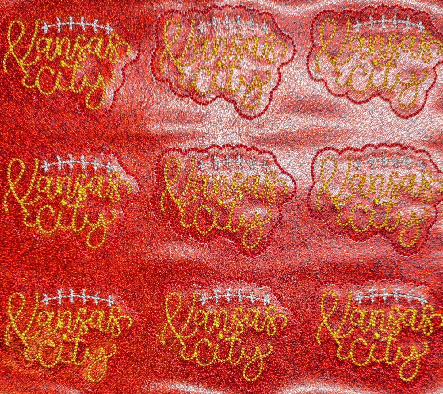 Kansas City Football Stitches