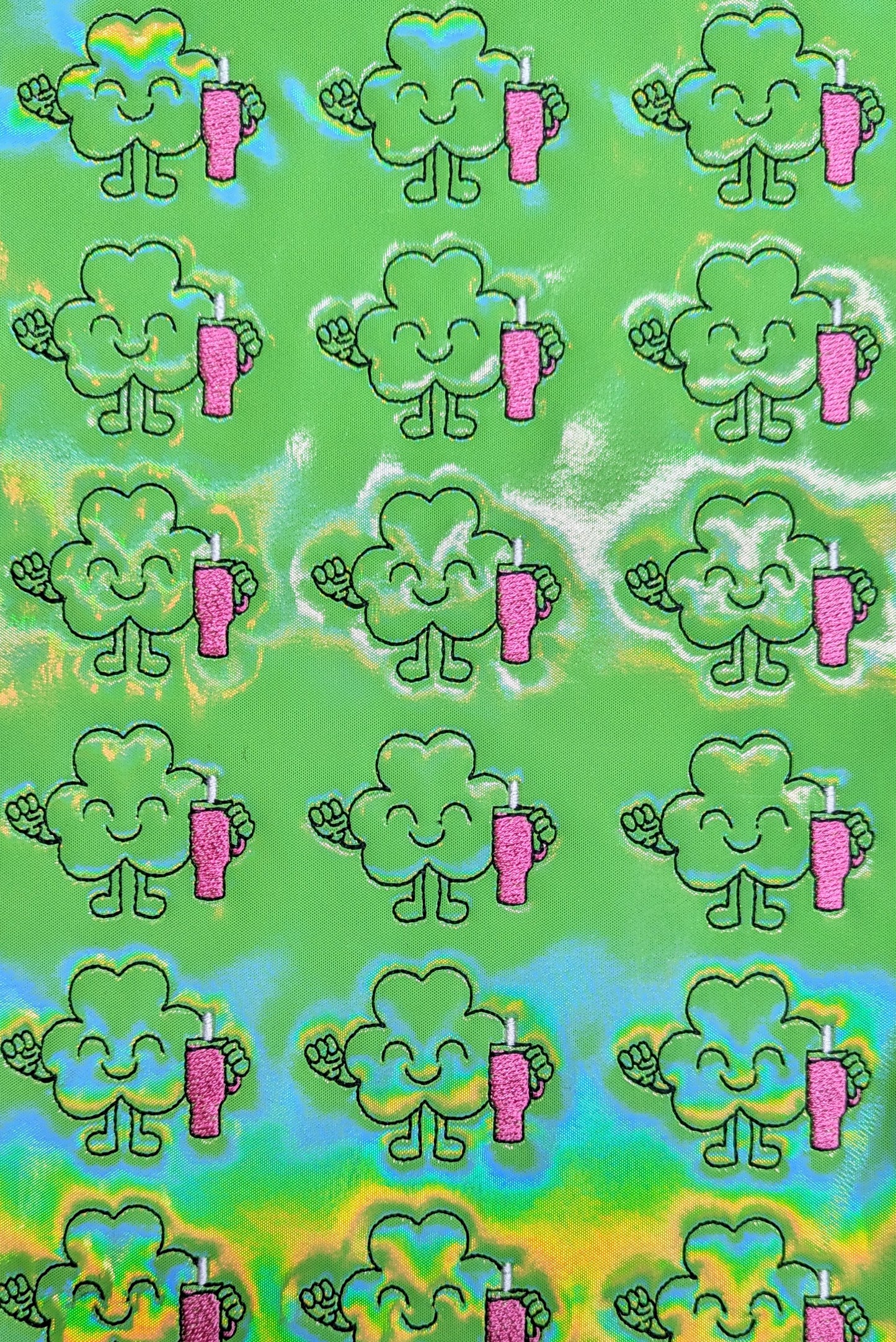 Shamrock with Tumbler