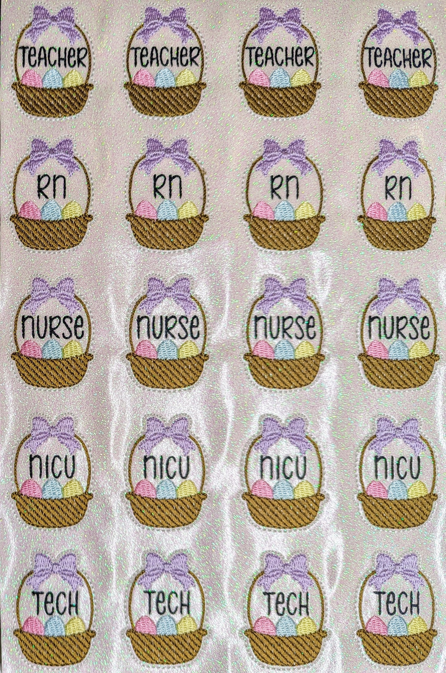 Easter Basket Badges