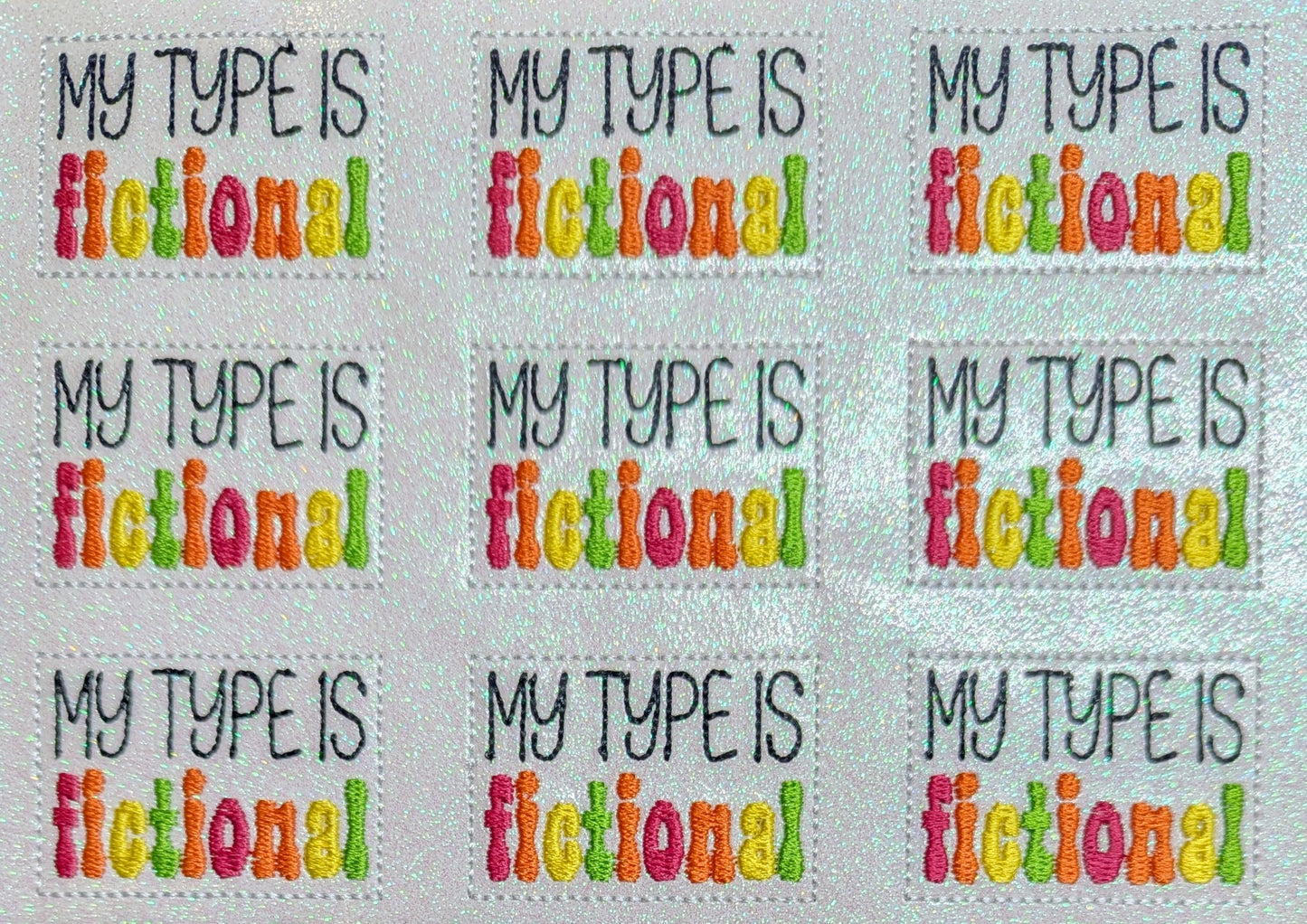 My Type is Fictional