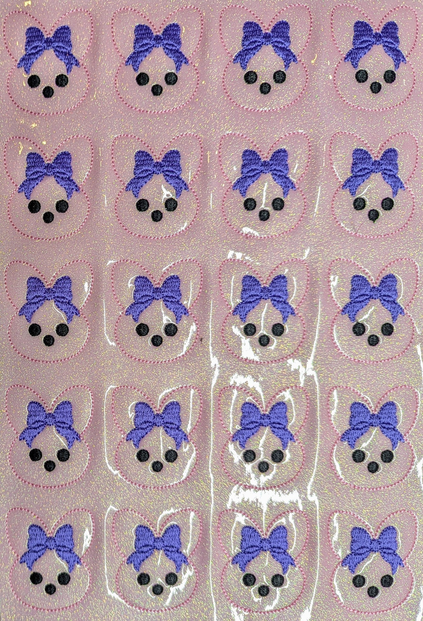 Coquette Marshmallow Bunny Head
