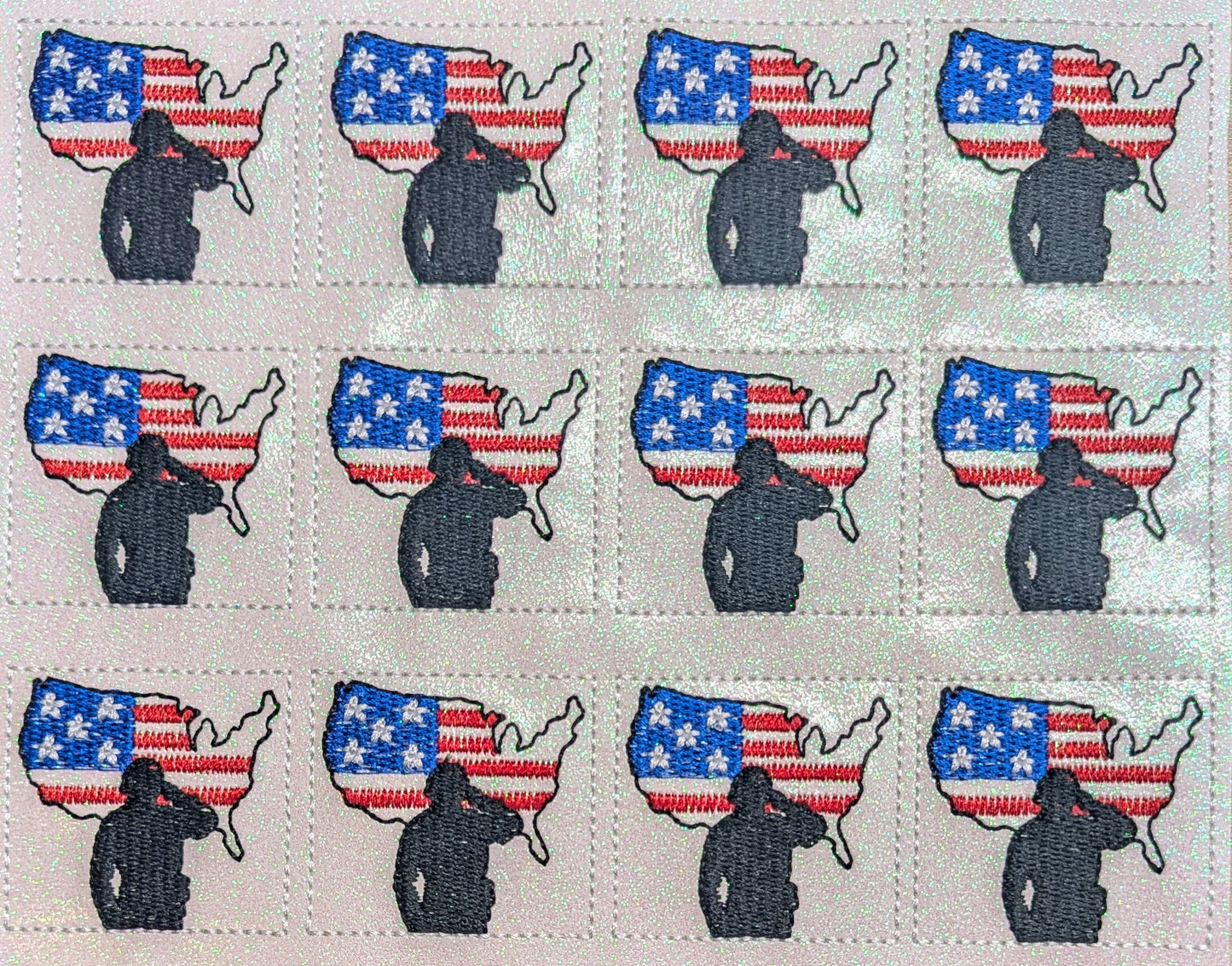 Patriotic Soldier Salute