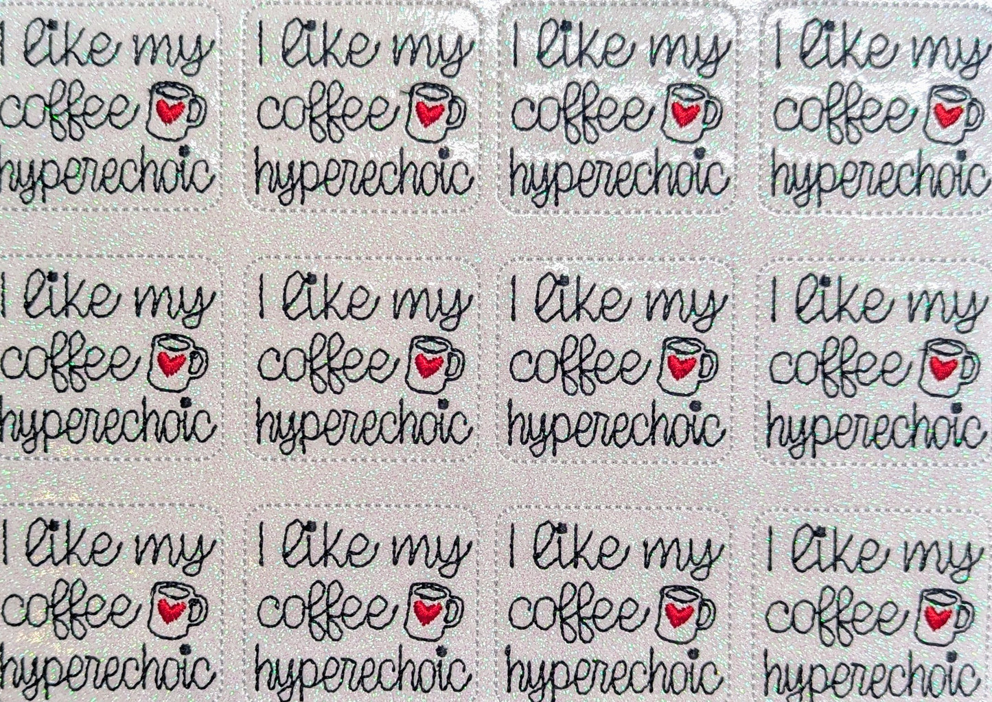I Like My Coffee Hyperechoic