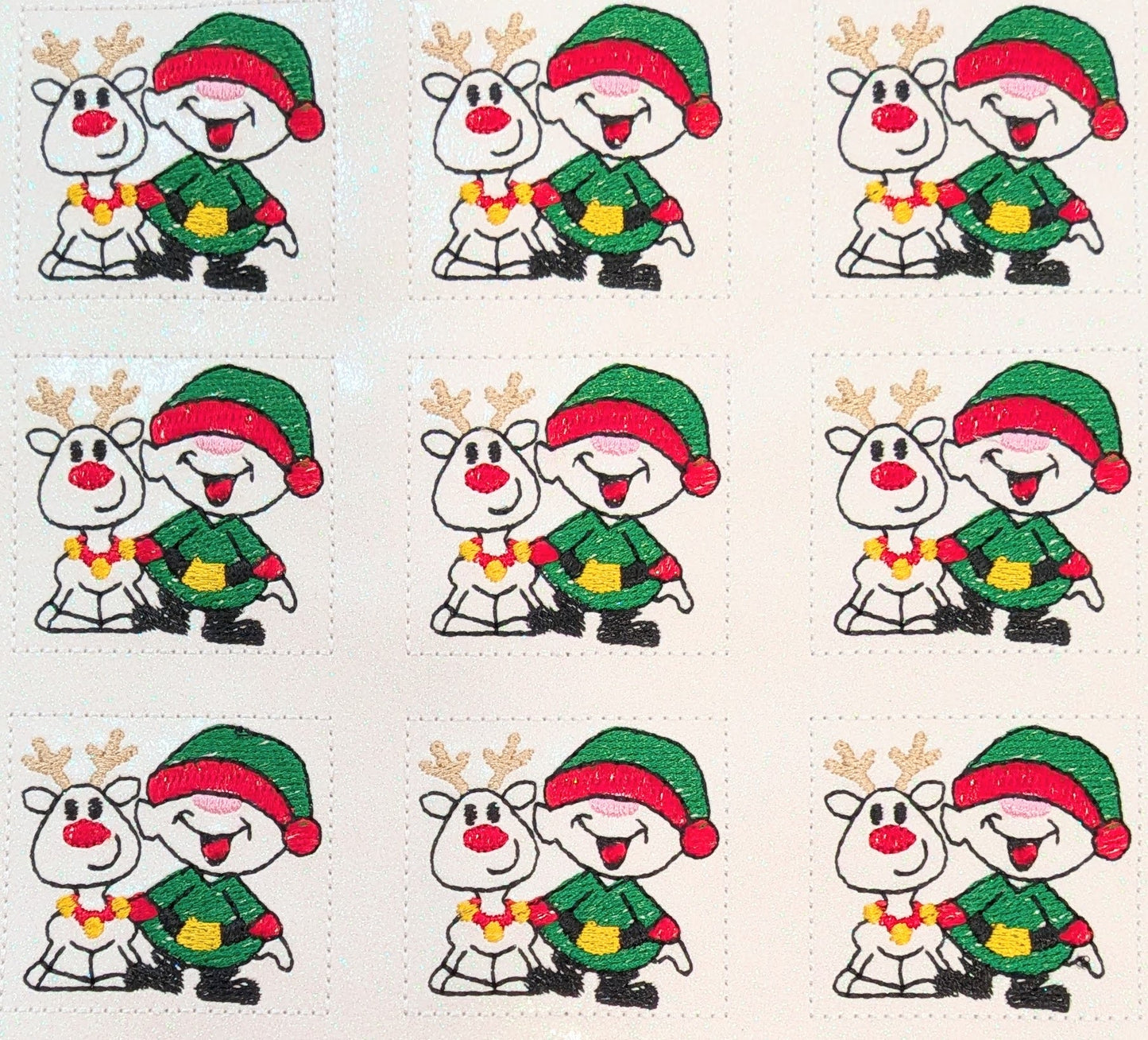 Christmas Reindeer and Elf