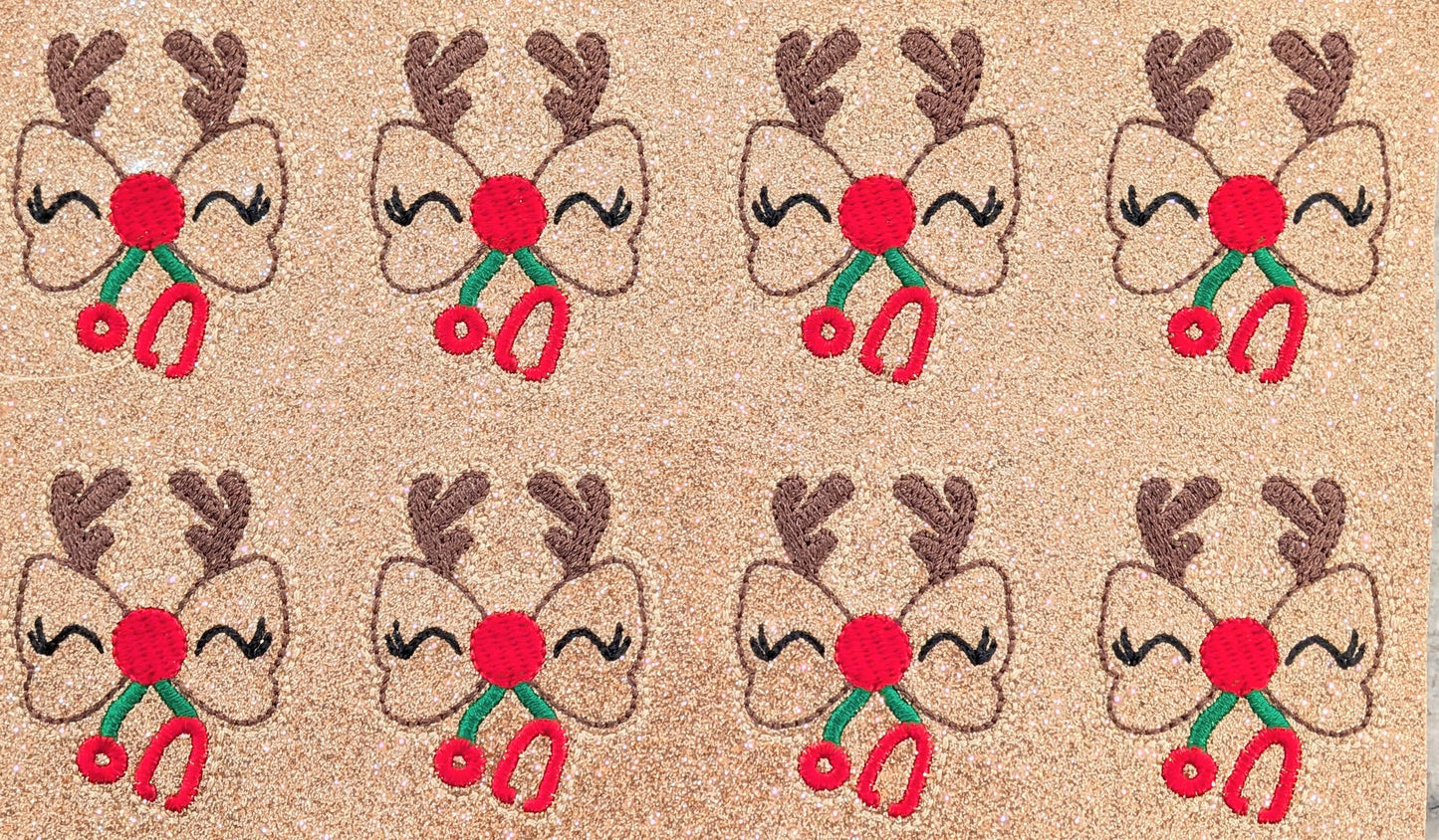 Reindeer Stethoscope Bow