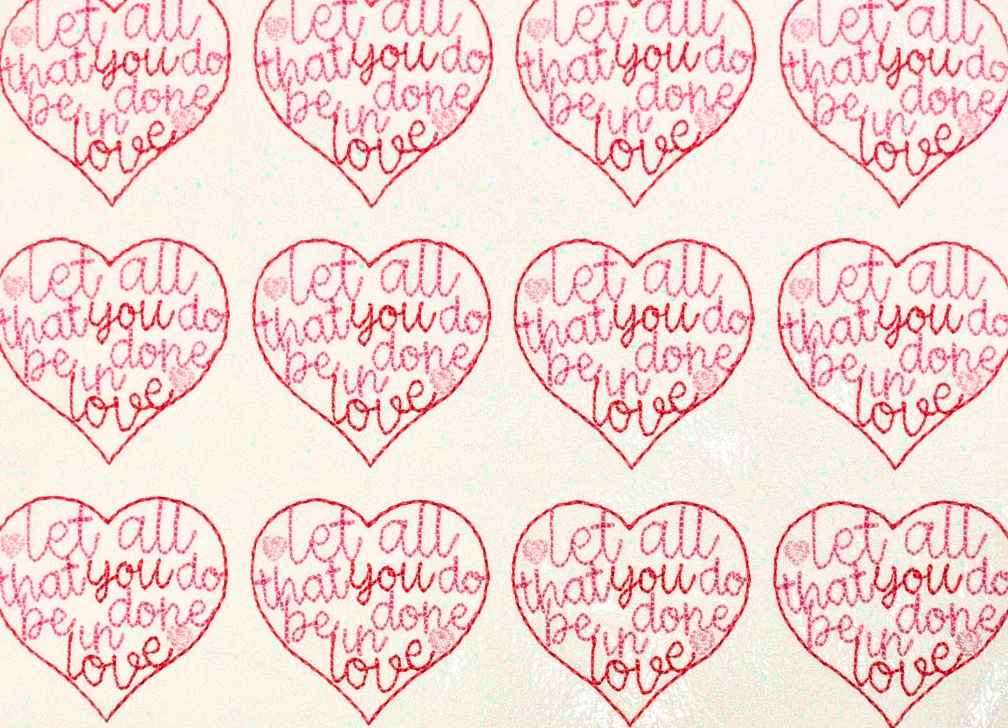 Let all that you do be done in Love