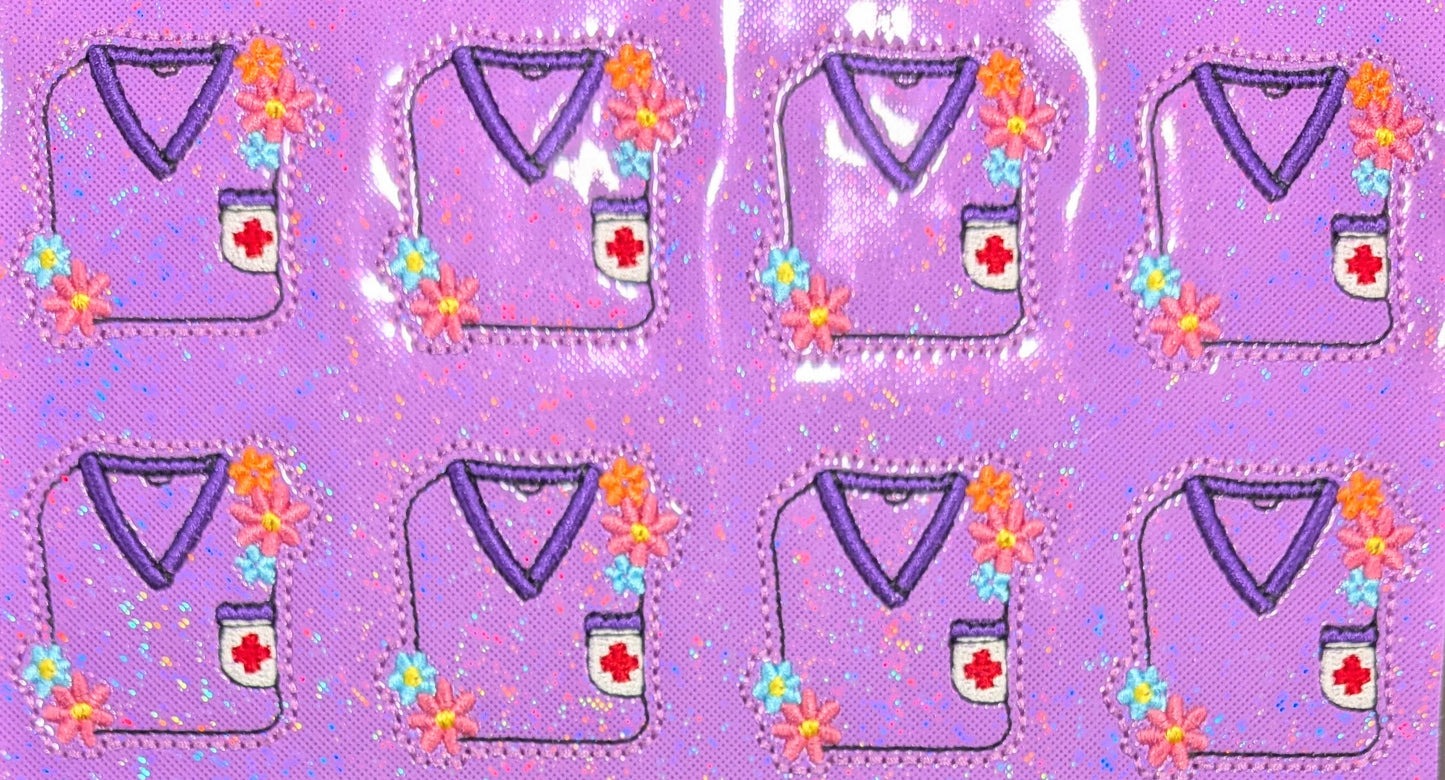 Flower Scrubs