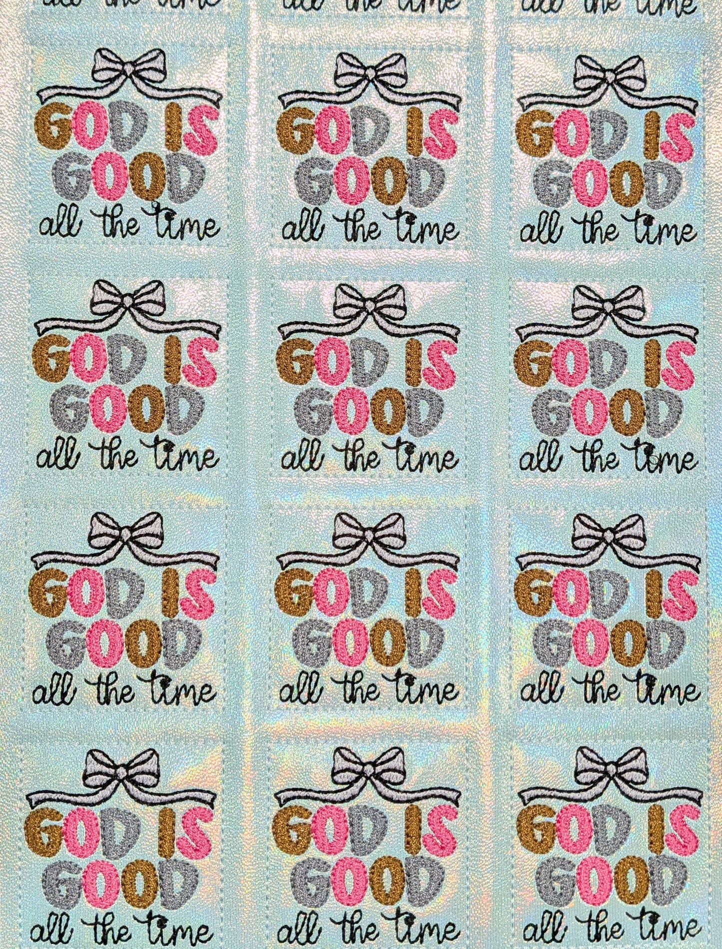 God is good all the time