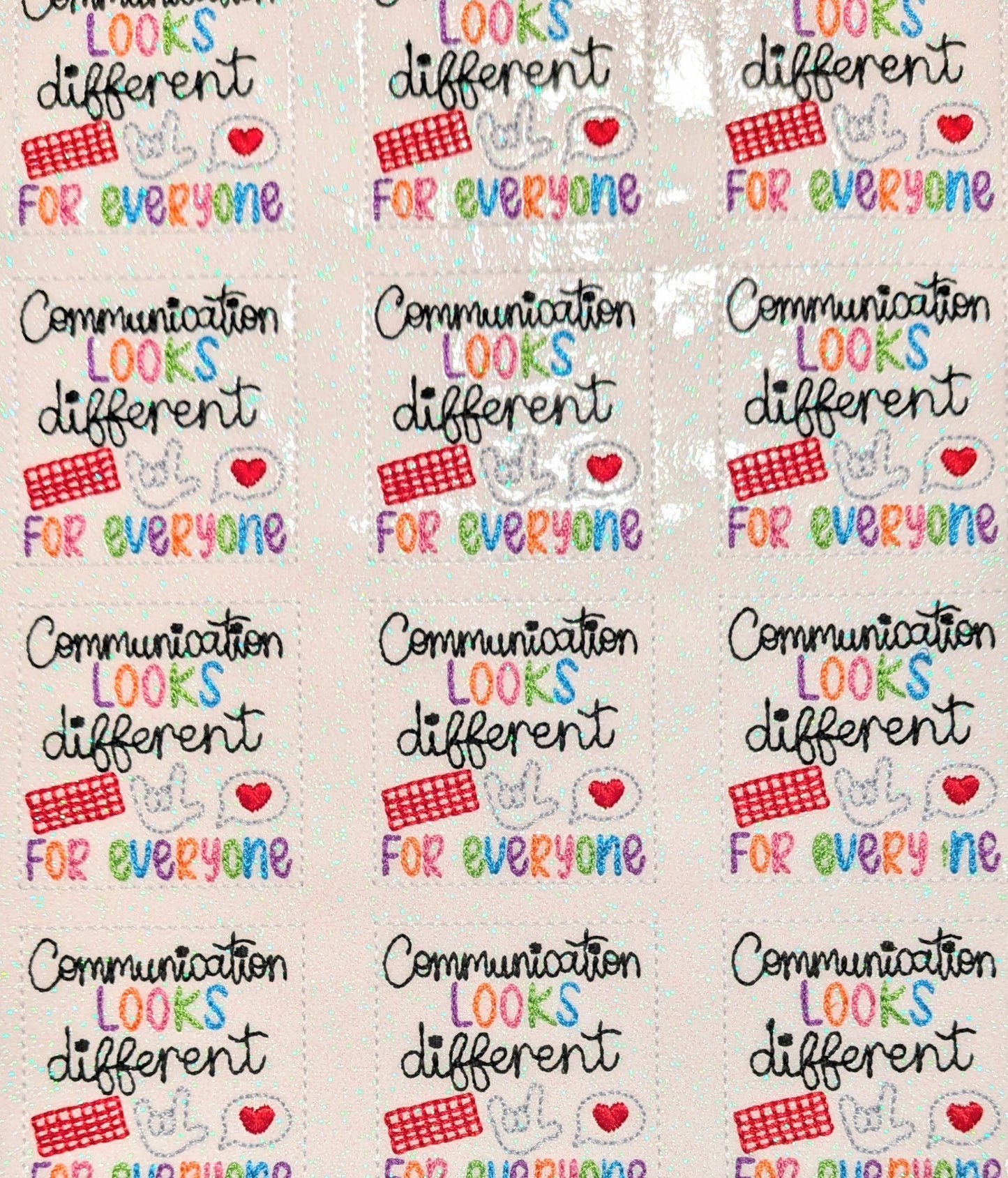 Communication looks differently for everyone