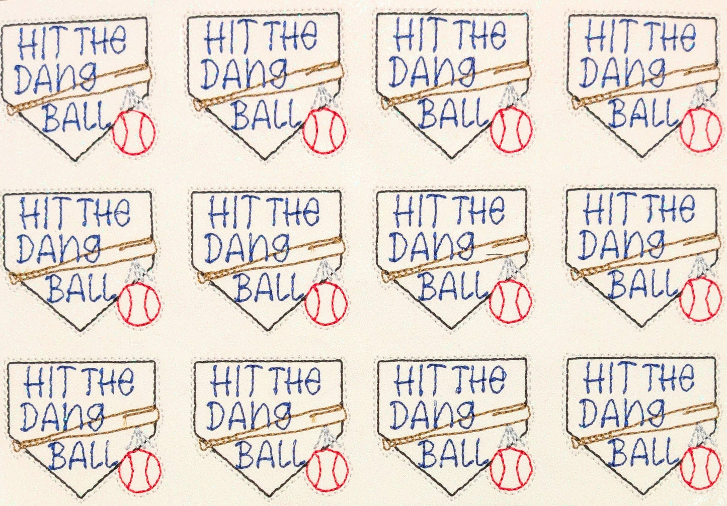 Hit the dang ball