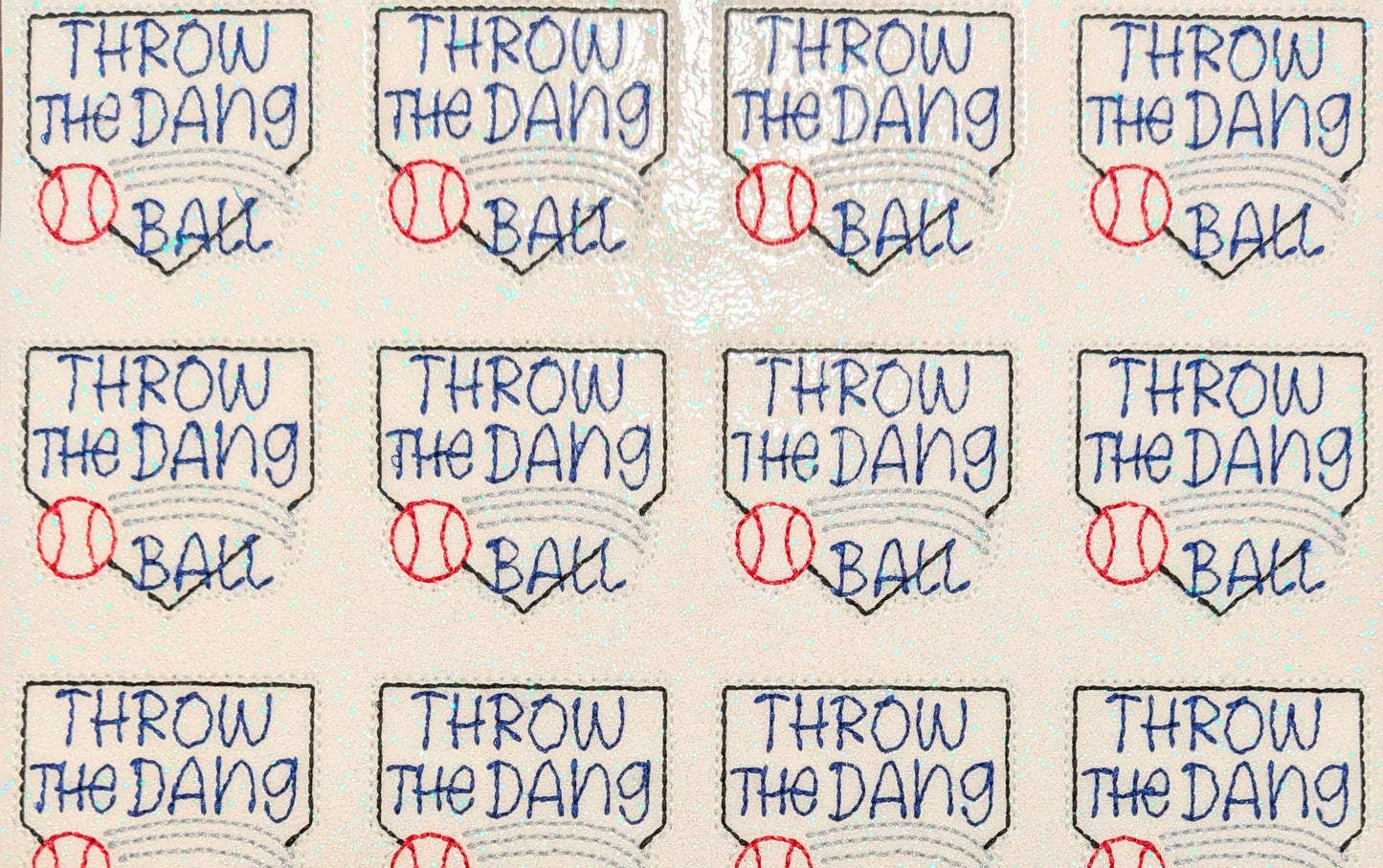 Throw the dang ball