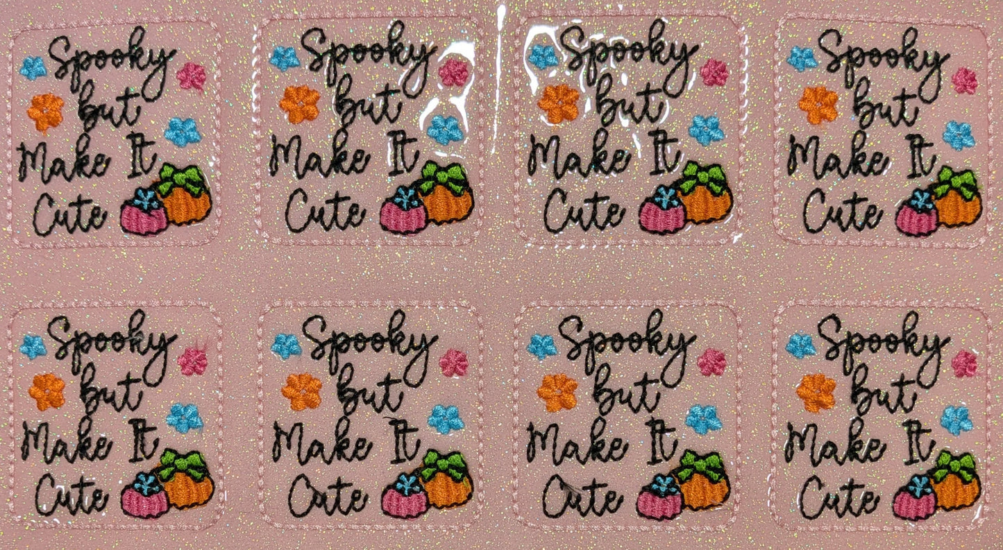 Spooky but make it cute
