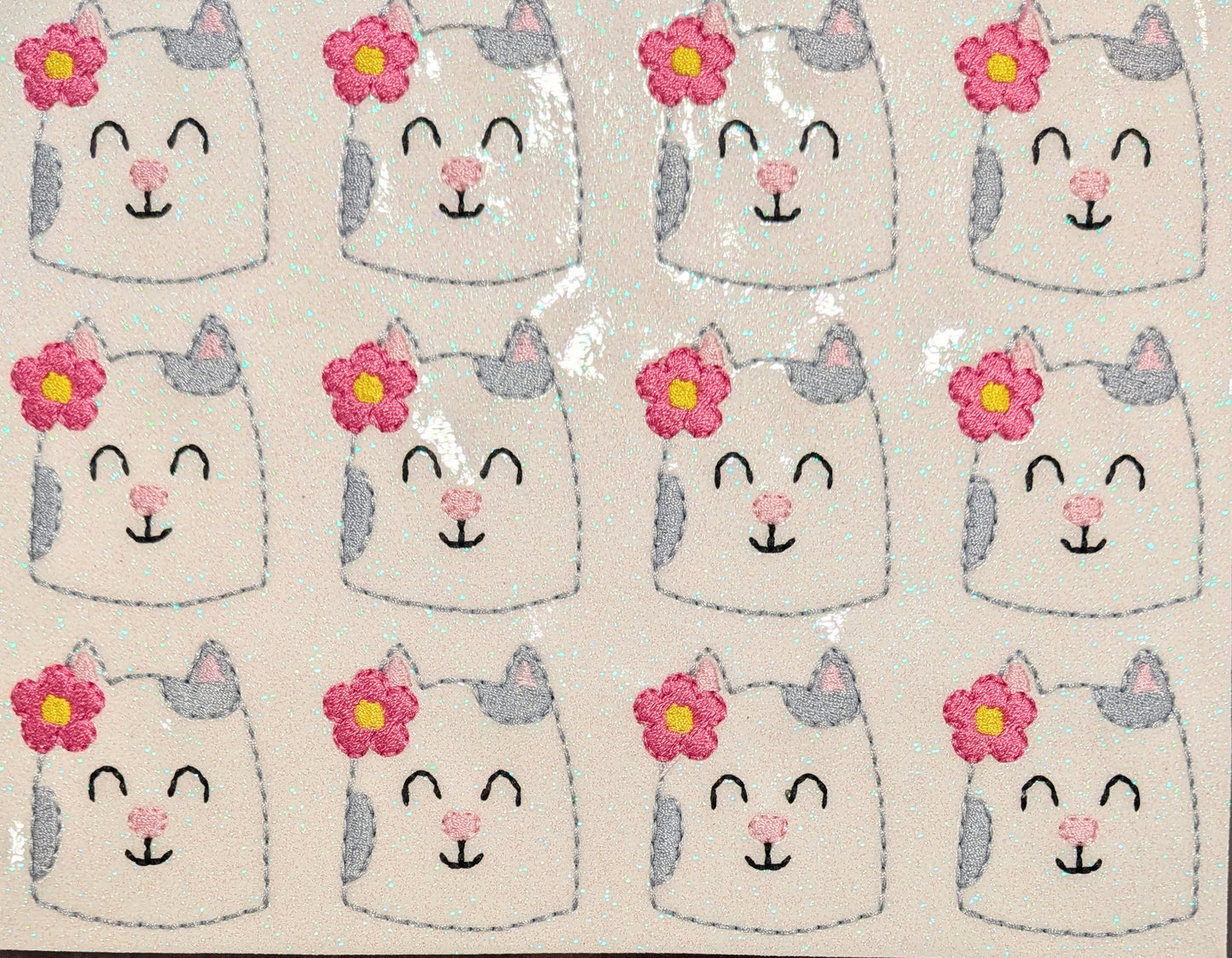 Cat with Flower
