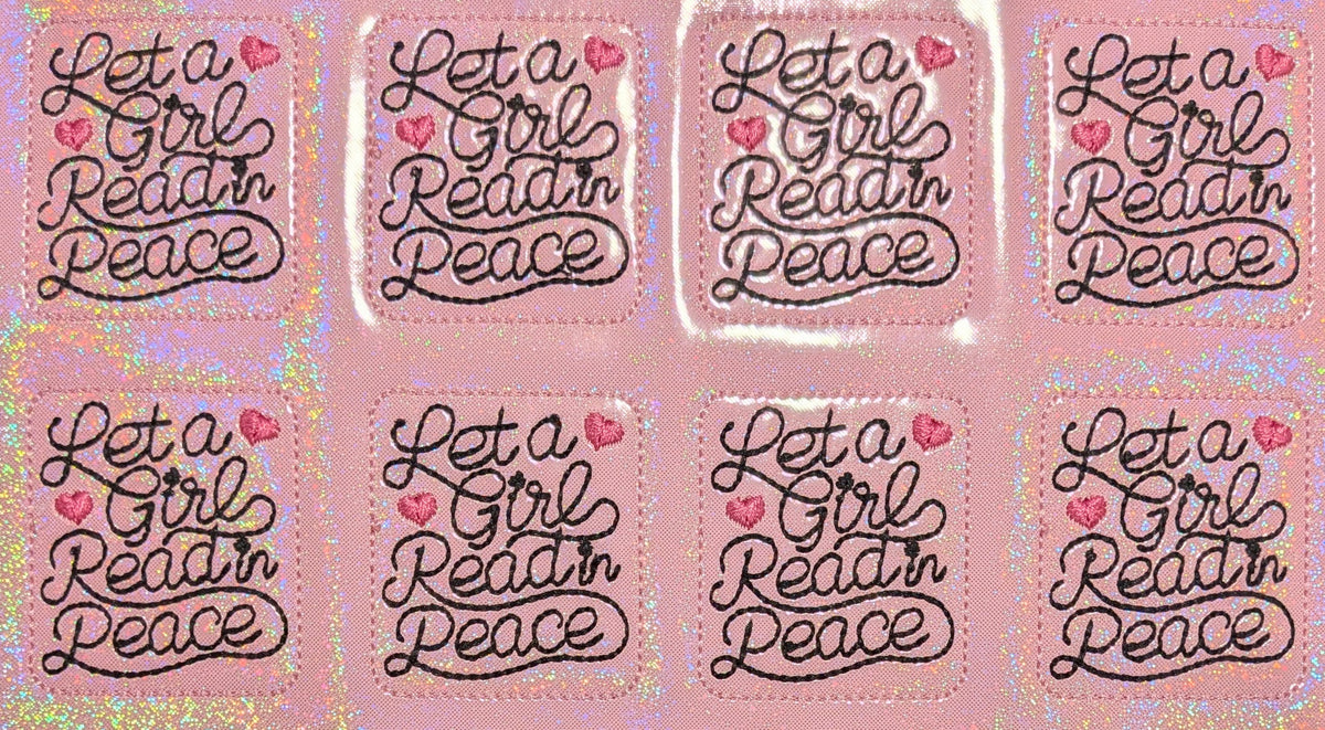 Let a girl read in peace