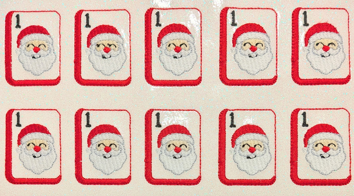 Santa Mahjong Tile