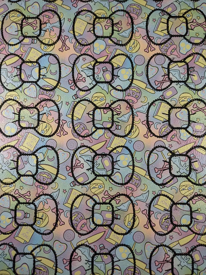 Pastel Halloween Bow