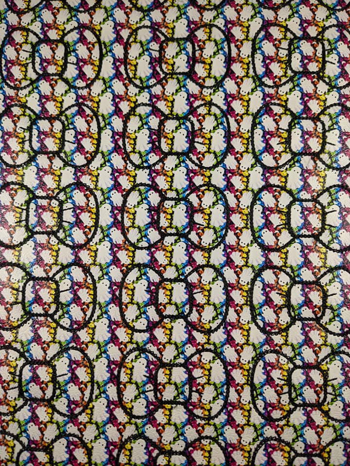 Vegan leather Ghost Bow