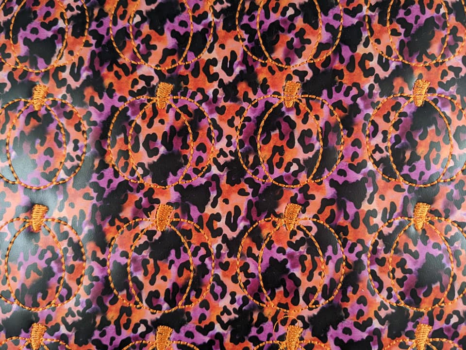 Halloween Cheetah Pumpkin