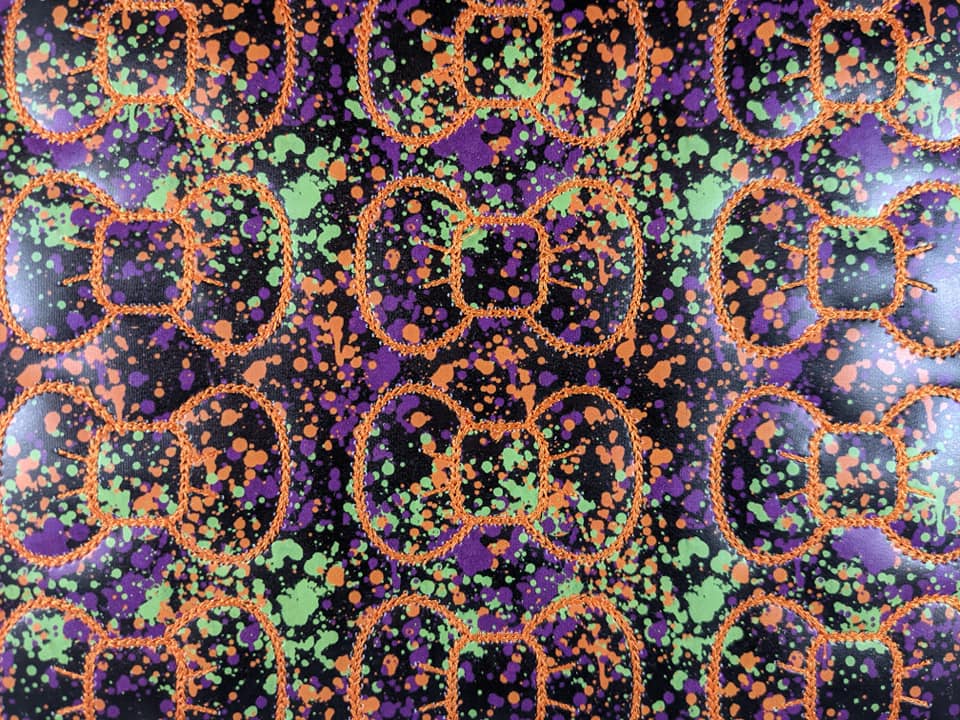 Halloween Splatter Bow