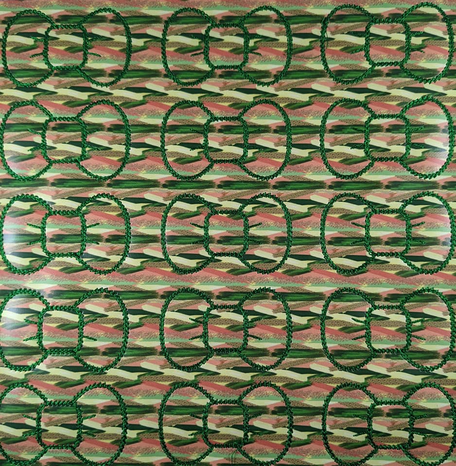 Sunflower Brushstroke Bow