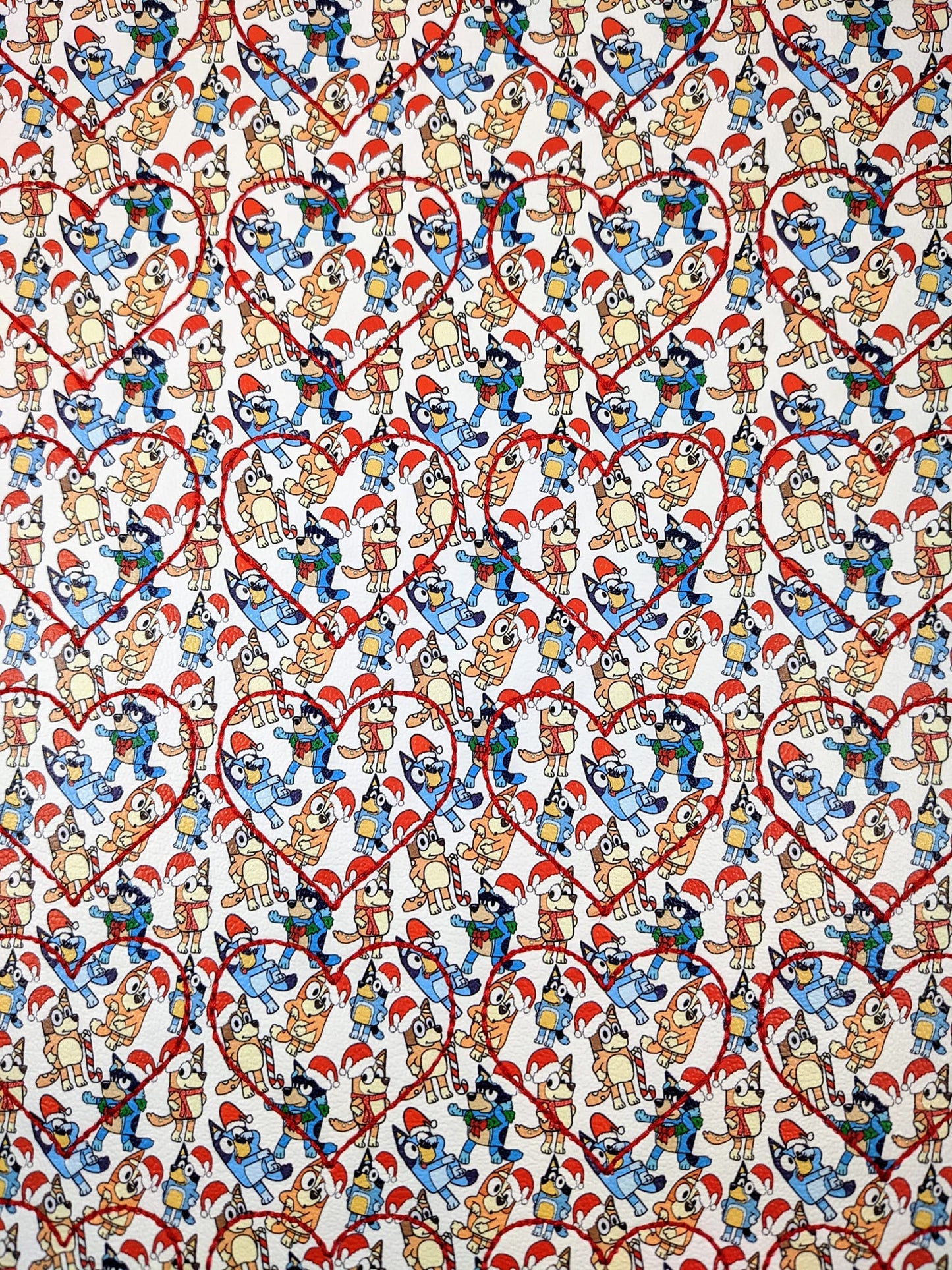 Blue Christmas Heart