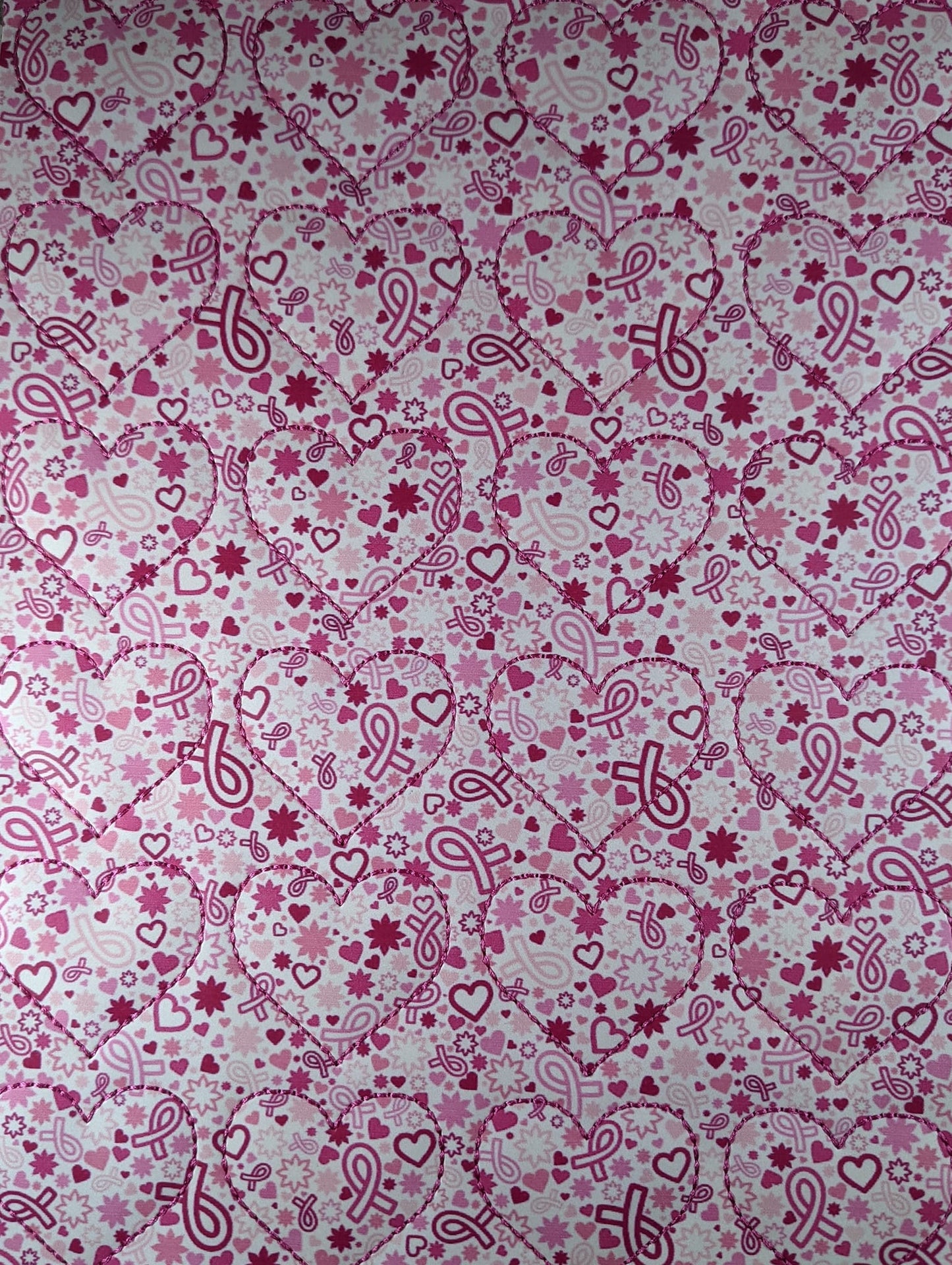 Breast Cancer Mash Up Heart