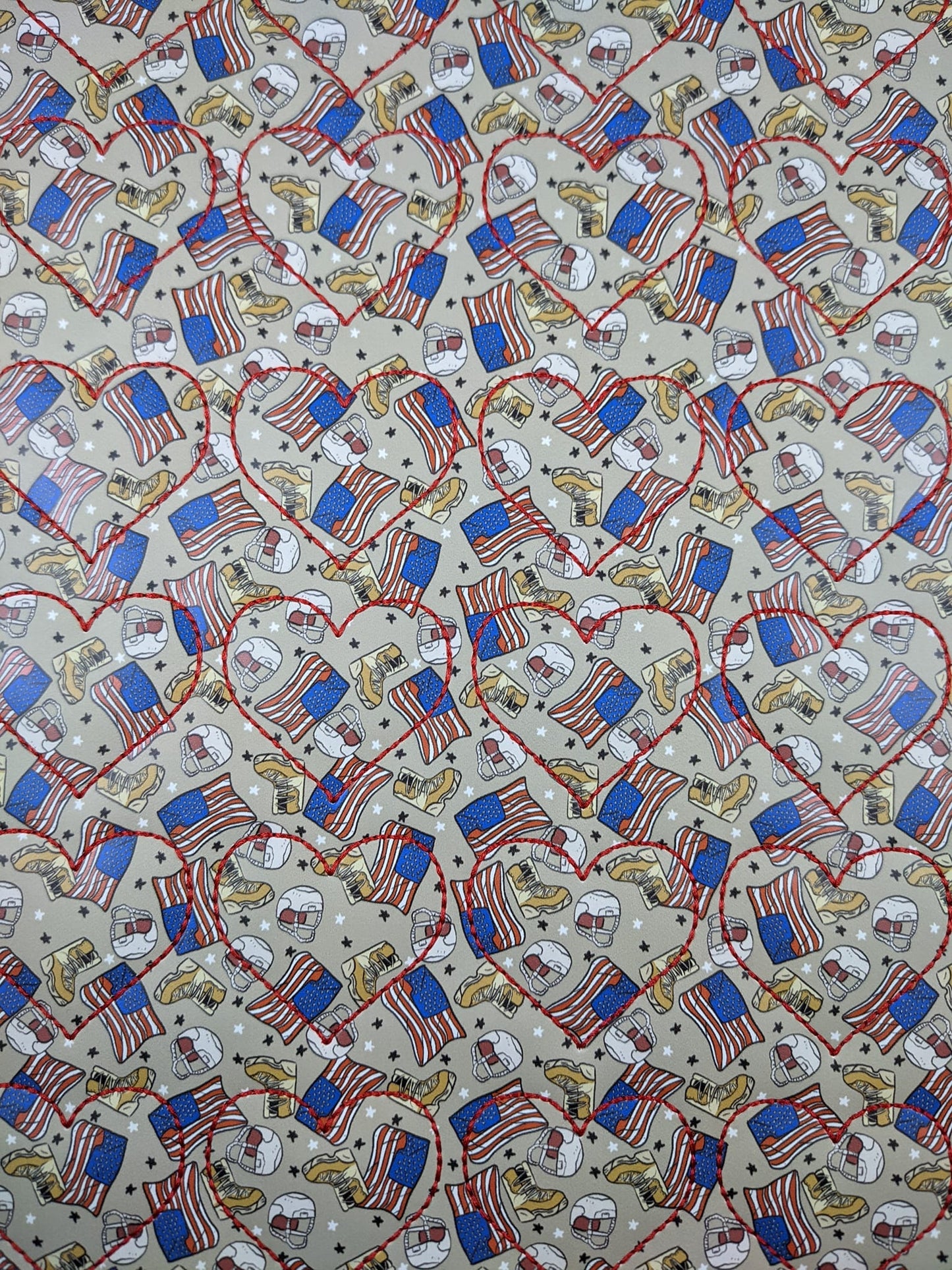 Support Our Troops Heart