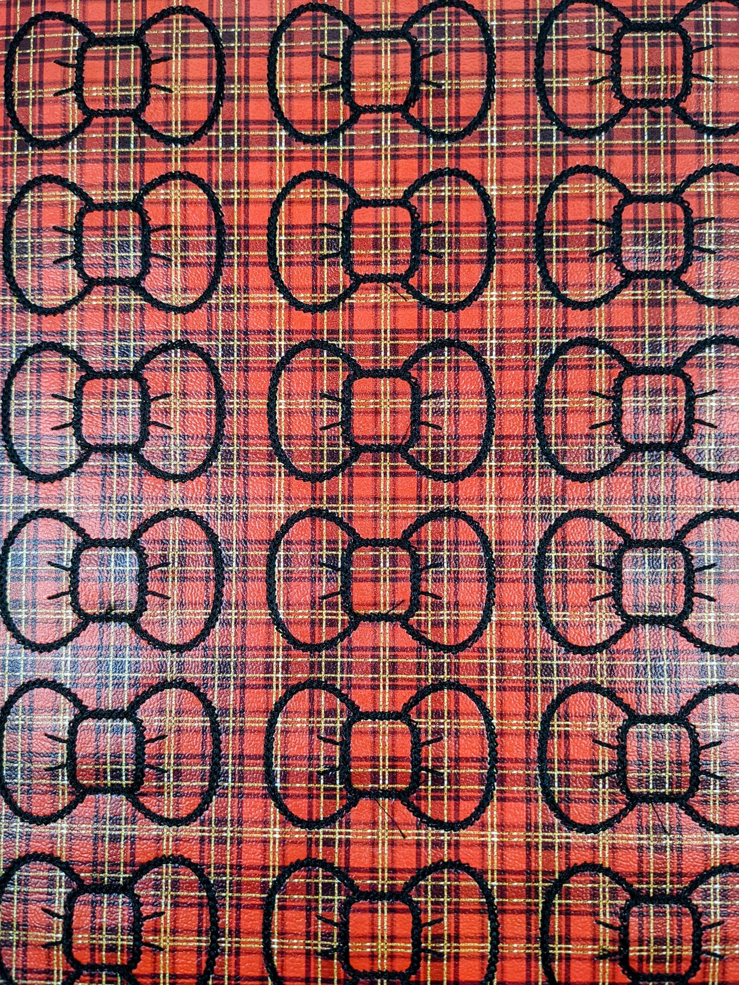 Red/Gold Christmas Bow