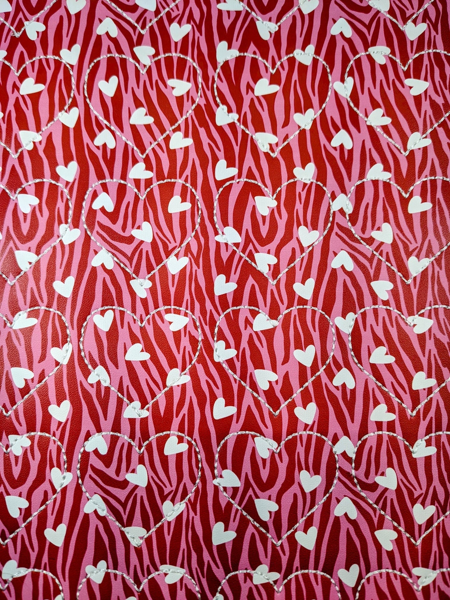 Valentine Zebra Heart