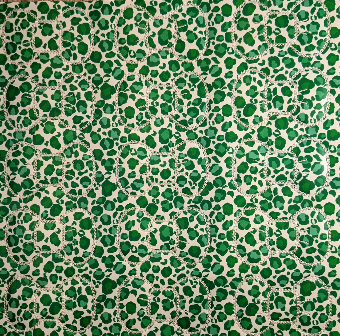 Shamrock Cheetah Bow