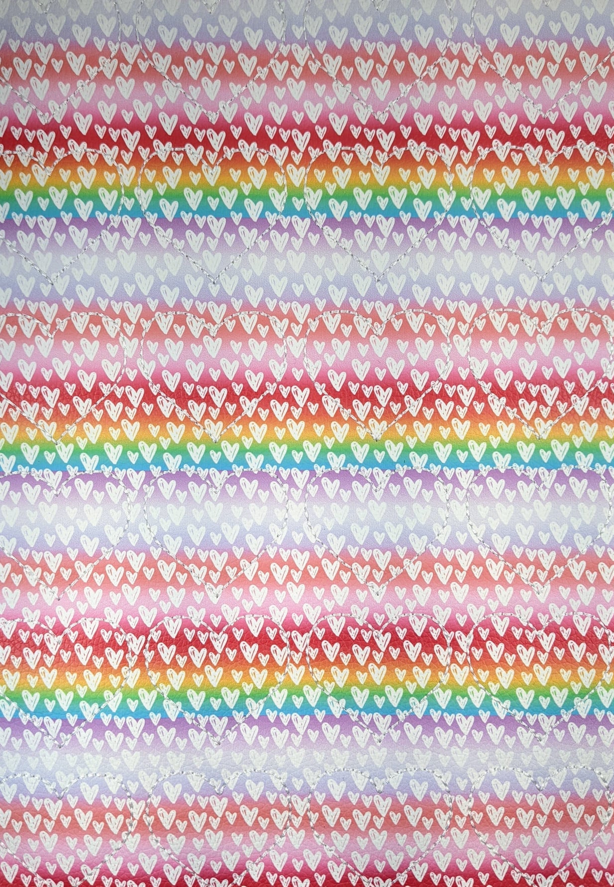 Rainbow Hearts Heart