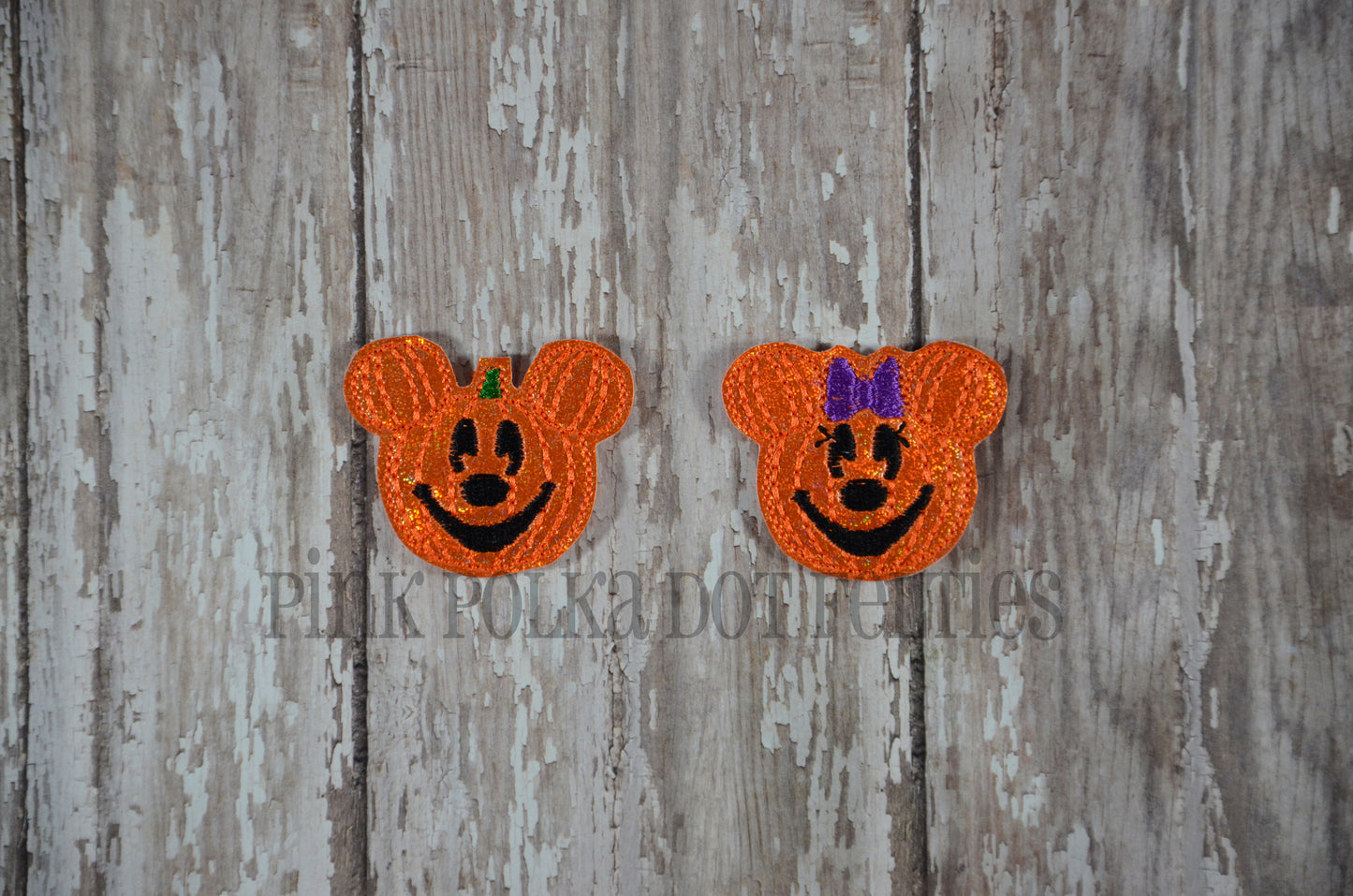 Mr and Mrs Mouse Pumpkin