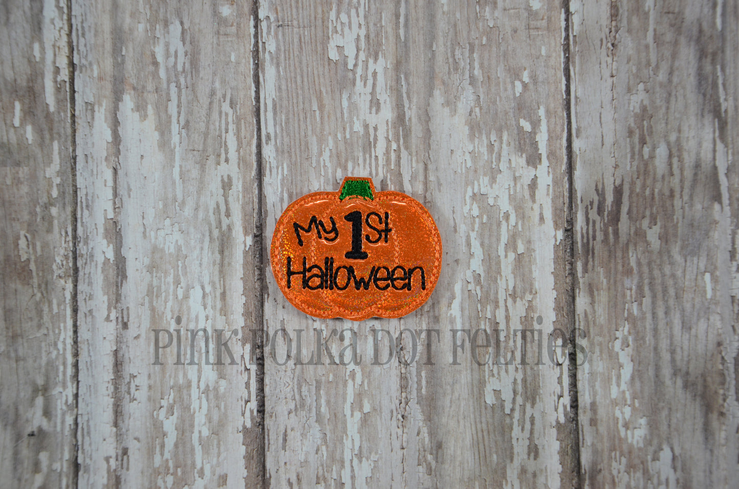 My 1st Halloween Pumpkin