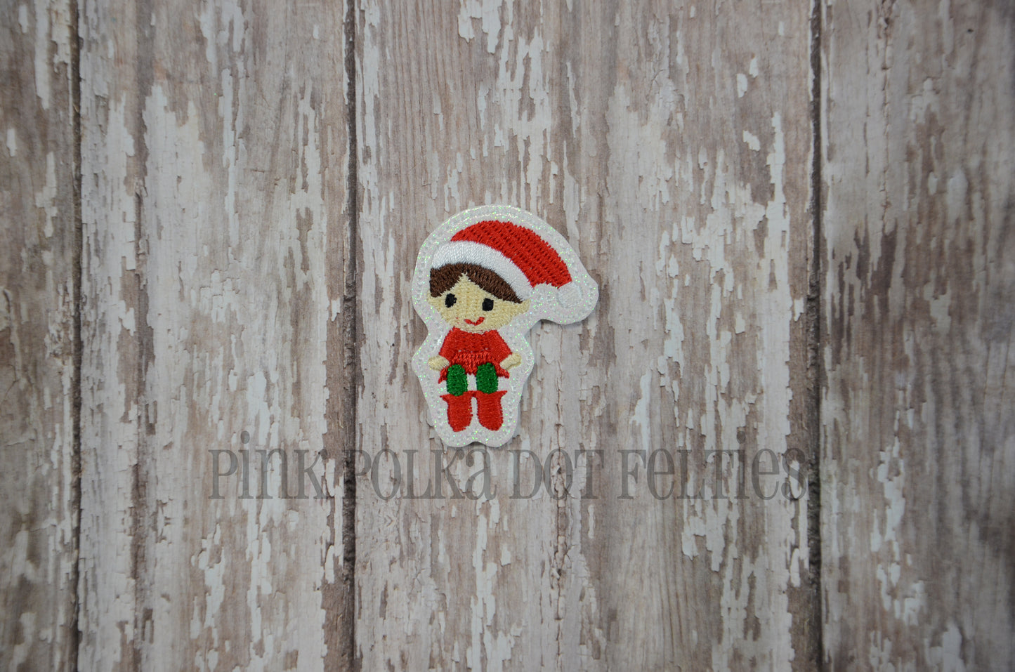 Red Christmas helper