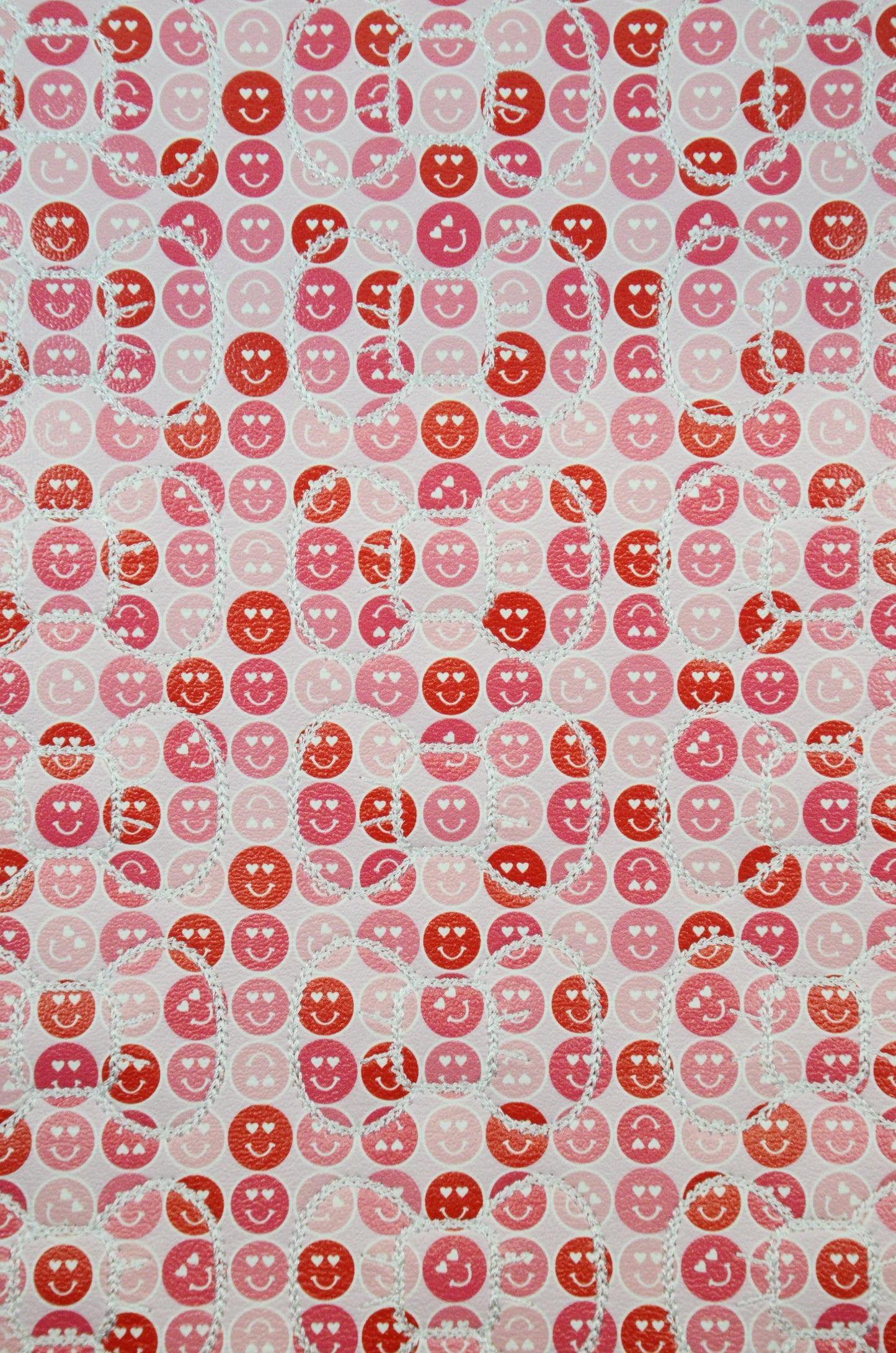 Pink Smileys Bow