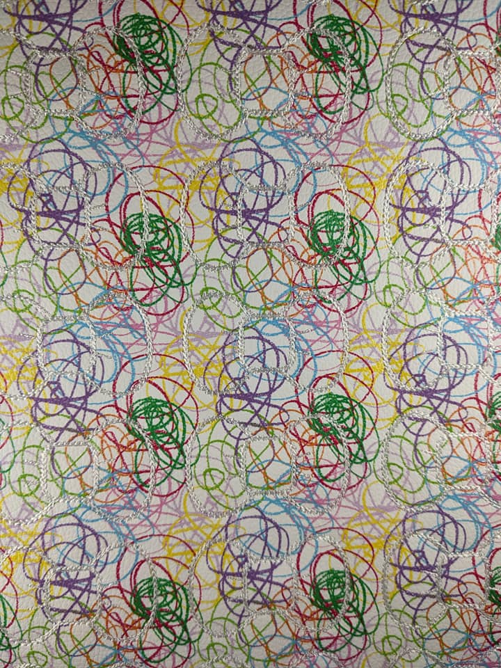 Crayon Doodle Bow