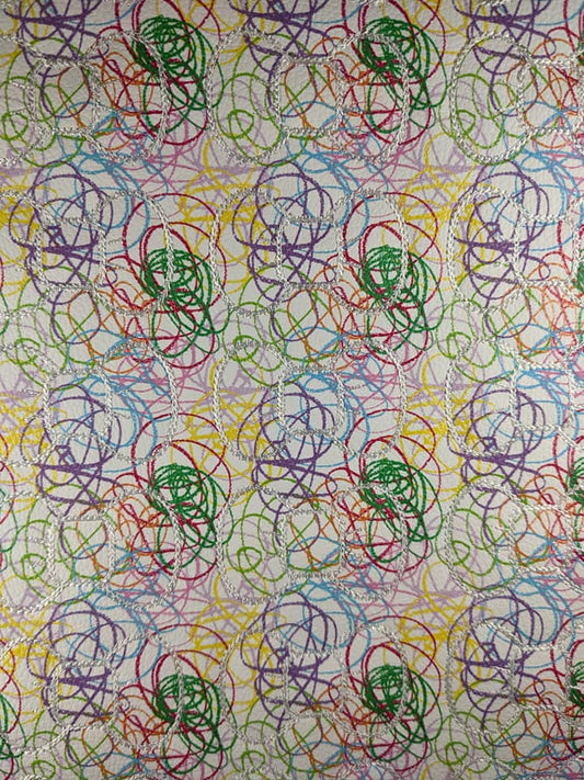 Crayon Doodle Bow