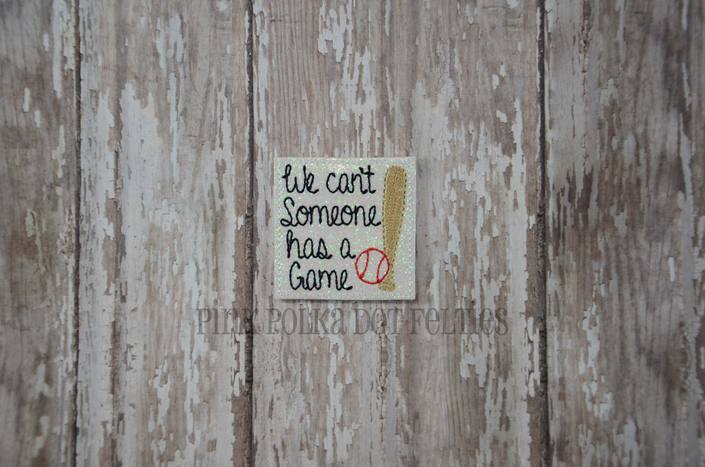 We Can't Someone has a Game