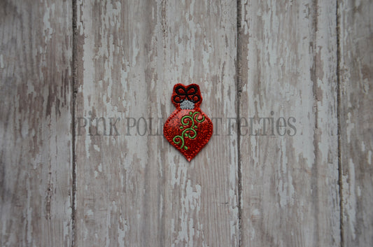 Swirly Drop Ornament