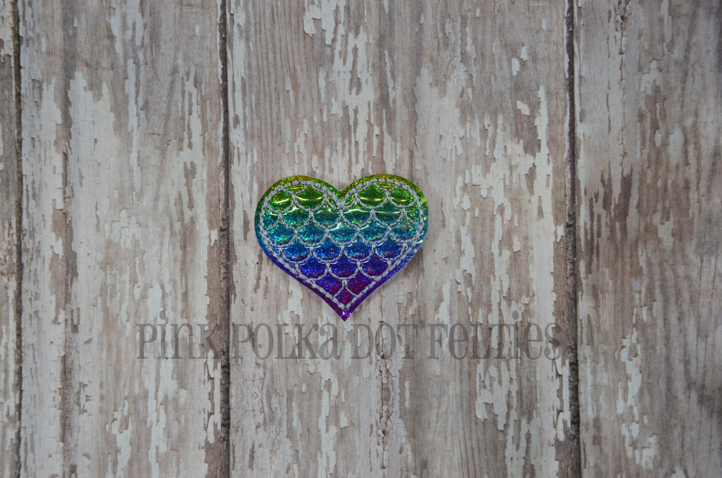 Mermaid Scale Heart