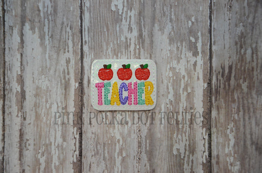 Teacher Apple Trio