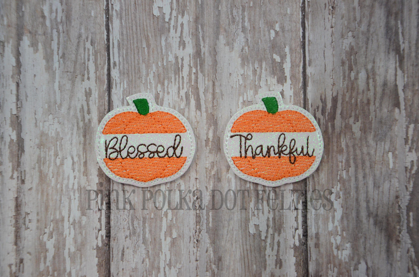 Blessed and Thankful Pumpkin