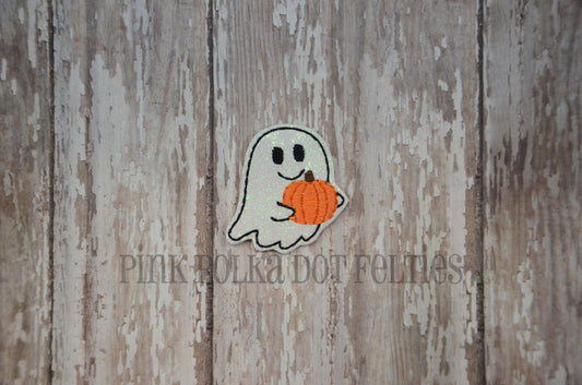 Ghost holding Pumpkin