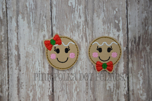 Ginger bread Girl and Boy Head