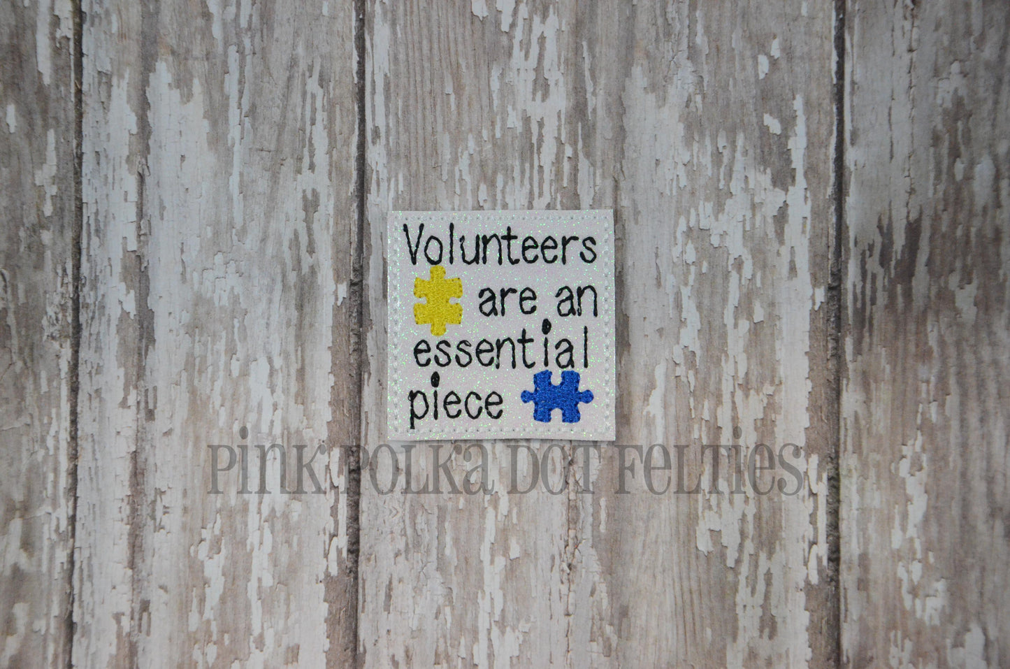 Volunteers are an Essential Piece