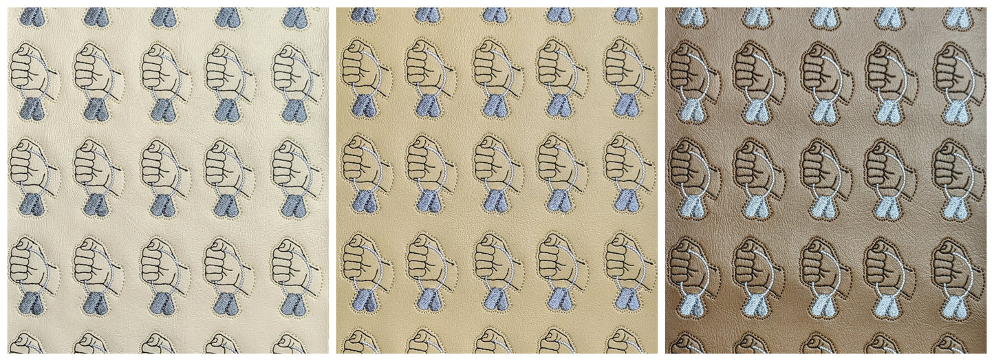 Hand with Dog Tags